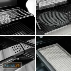 Feuergott Gas-Grillstation Hektor 4B-S Inkl. Abdeckhaube + Drehspieß -WEBER Verkäufe feuergott gas grillstation hektor 4b s inkl abdeckhaube drehspiess 25899 m 6