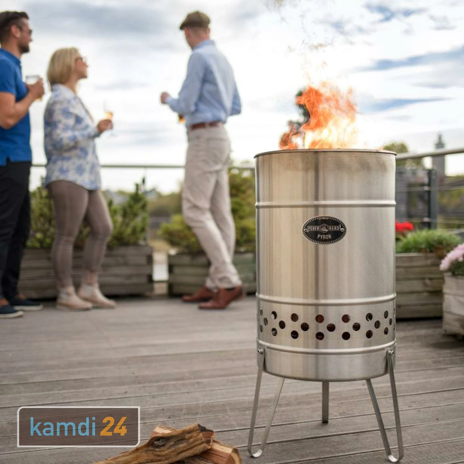 Feuerhand Pyron Feuertonne 8 Feuerhand Pyron Feuertonne – Bild 8