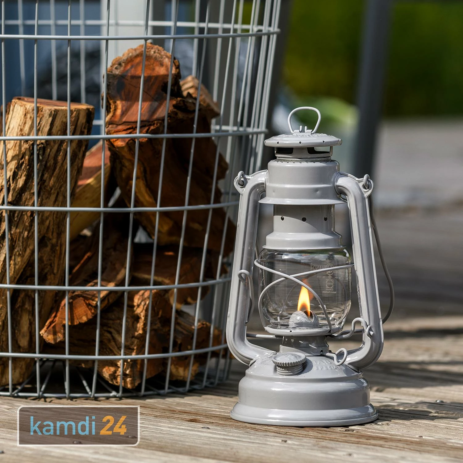 Feuerhand Sturmlaterne Baby Special 276 Nordicgrey 8 Feuerhand Sturmlaterne Baby Special 276 Nordicgrey – Bild 8