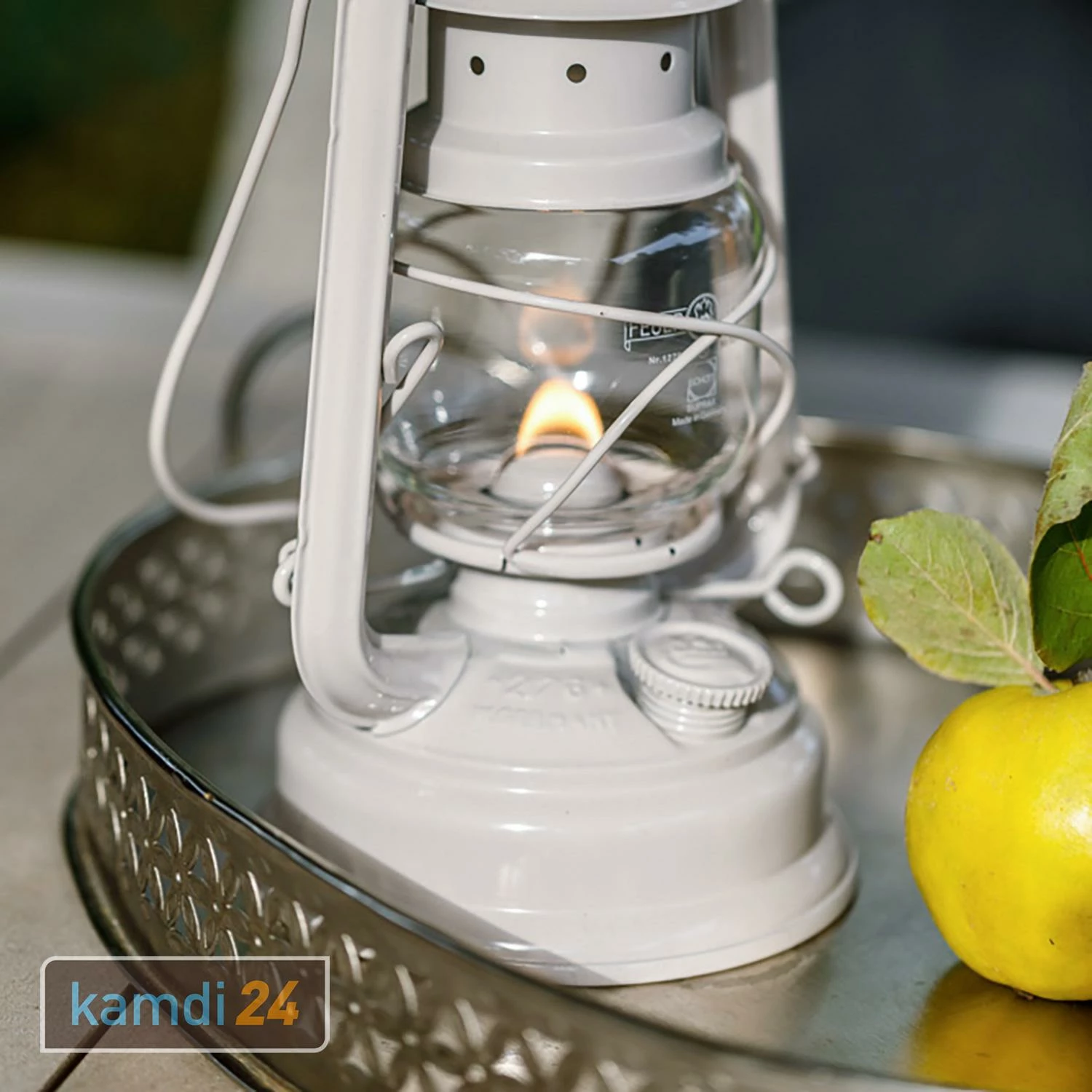 Feuerhand Sturmlaterne Baby Special 276 Softbeige 4 Feuerhand Sturmlaterne Baby Special 276 Softbeige – Bild 4