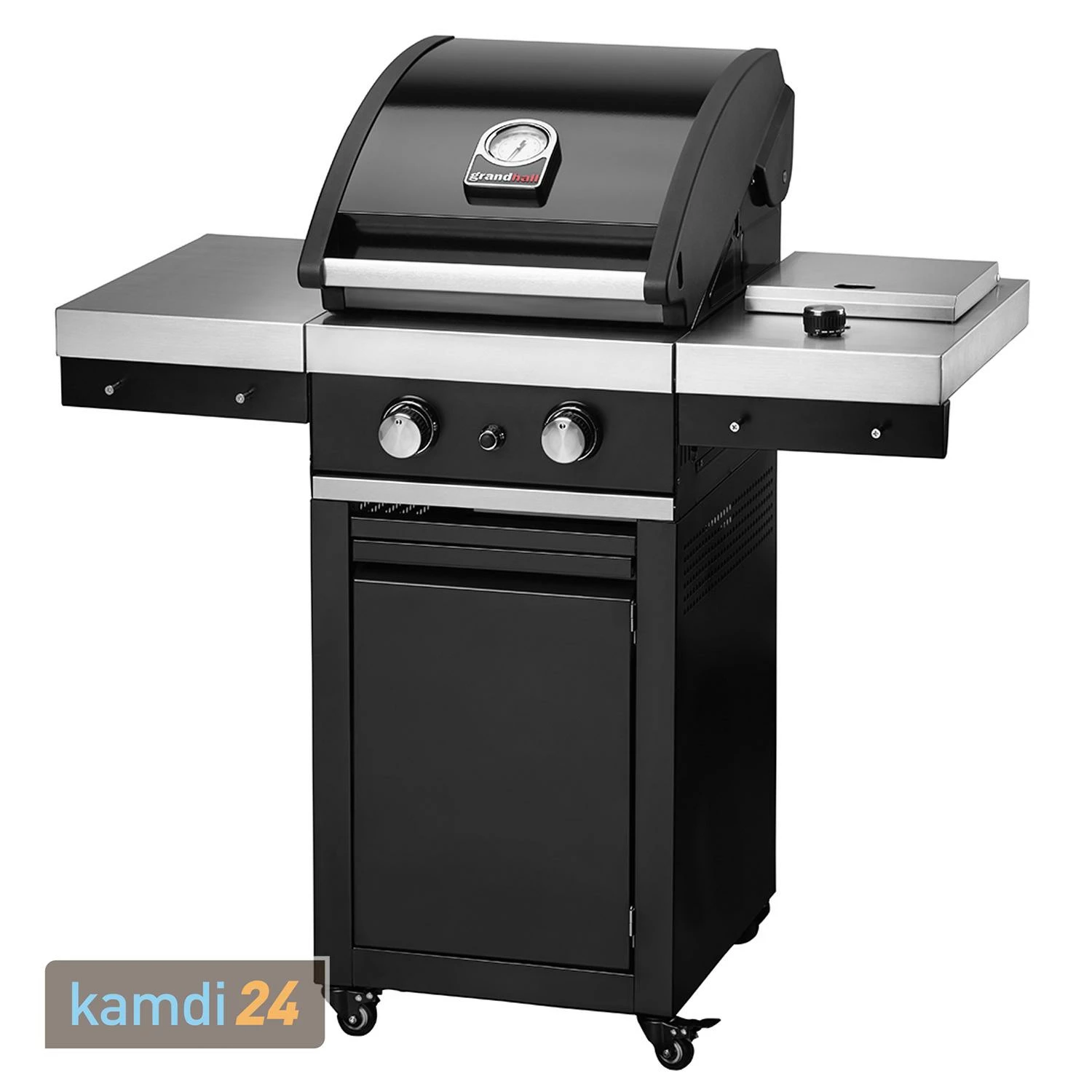 Grandhall Classic G2 Trolley Gasgrill 2 Grandhall Classic G2 Trolley Gasgrill – Bild 2
