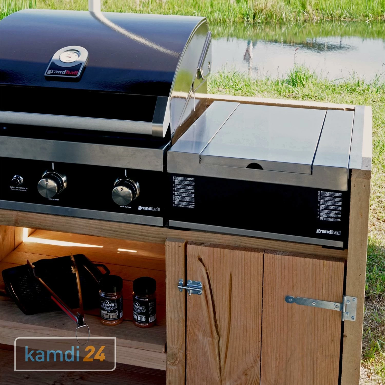 Grandhall Einbau-Seitenbrenner 4 Grandhall Einbau-Seitenbrenner – Bild 4