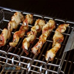 Grandhall Kebab-/Rippchenhalter Mit 6 Grillspießen 7 Grandhall Kebab-/Rippchenhalter Mit 6 Grillspießen -WEBER Verkäufe grandhall kebab rippchenhalter mit 6 grillspiessen 20627 m 3