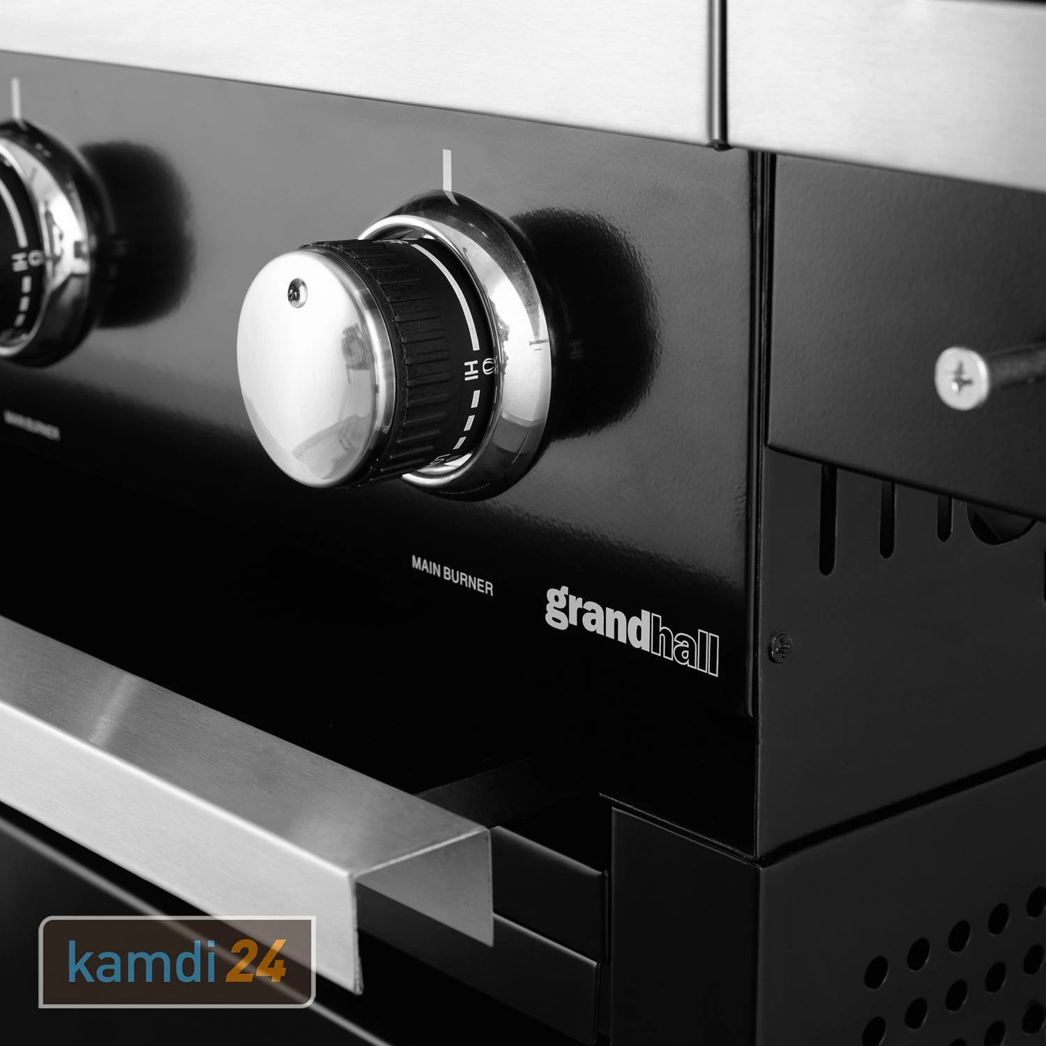 Grandhall Maxim G4 Trolley Gasgrill 6 Grandhall Maxim G4 Trolley Gasgrill – Bild 6