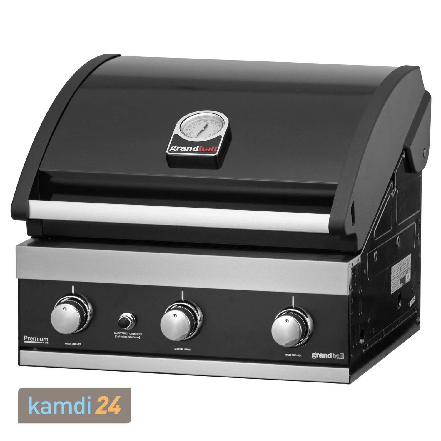 Grandhall Premium G3 Einbau-Gasgrill 2 Grandhall Premium G3 Einbau-Gasgrill – Bild 2