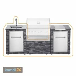 Grandhall Stone Island Outdoorküche Ohne Grill