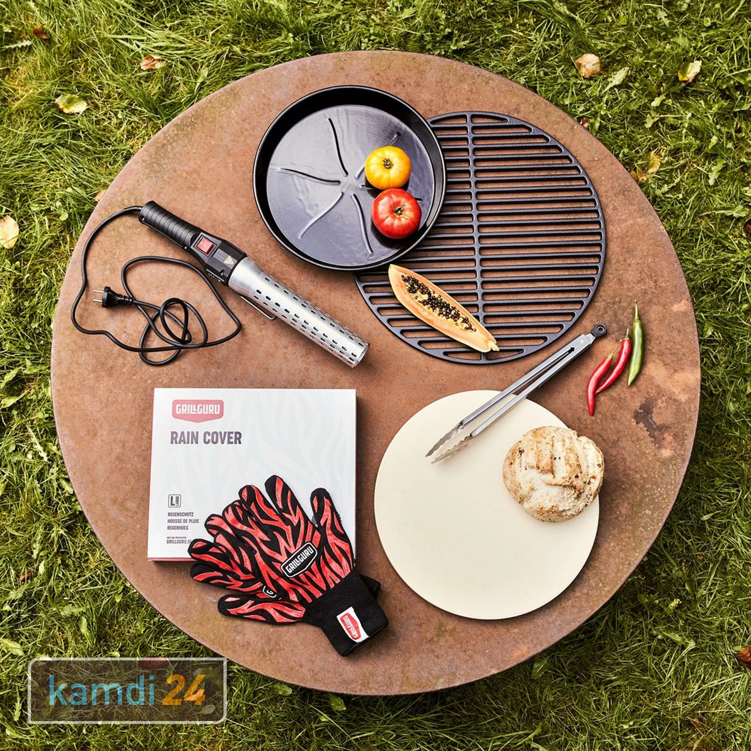 Grill Guru Grillrost Aus Gusseisen XL Ø 56 Cm 3 Grill Guru Grillrost Aus Gusseisen XL Ø 56 Cm – Bild 3