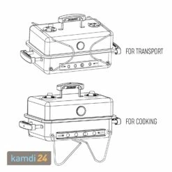 Grill Guru Picnic To Go Holzkohlegrill -WEBER Verkäufe grill guru picnic to go holzkohlegrill 22644 m 5