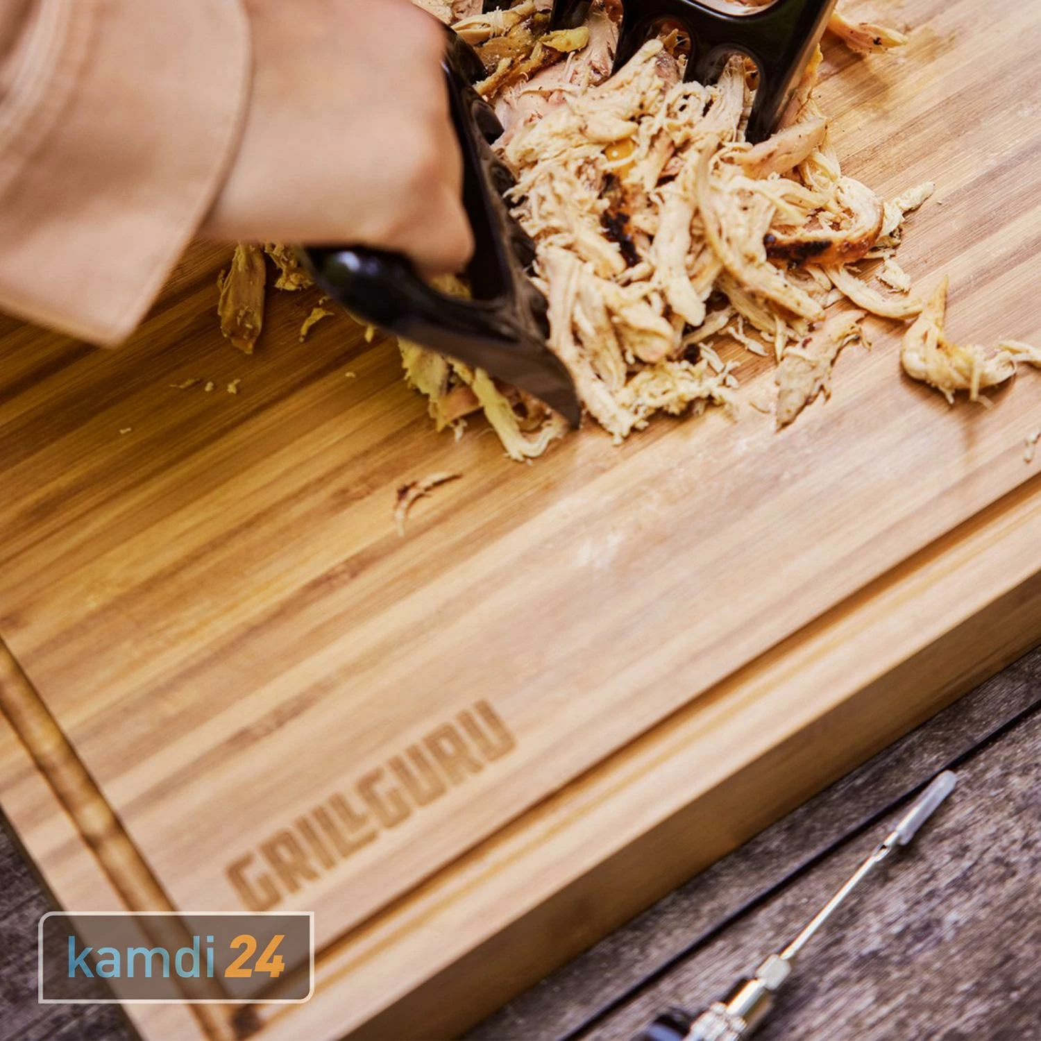 Grill Guru Schneidebrett Aus Bambus, 43x33x5 Cm 6 Grill Guru Schneidebrett Aus Bambus, 43x33x5 Cm – Bild 6