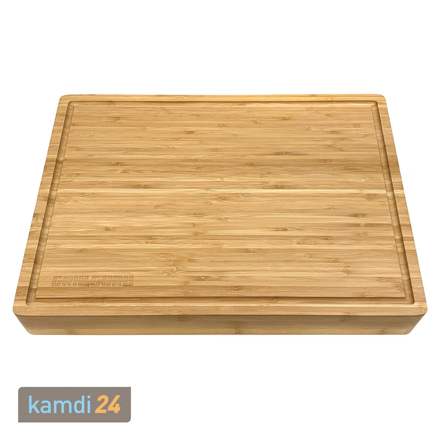 Grill Guru Schneidebrett Aus Bambus, 43x33x5 Cm 1 Grill Guru Schneidebrett Aus Bambus, 43x33x5 Cm