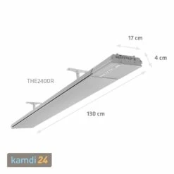 HEATSTRIP Heizstrahler Elegance Indoor + Outdoor 2400 Watt Inkl. Fernbedienung -WEBER Verkäufe heatstrip heizstrahler elegance indoor outdoor 2400 watt inkl fernbedienung m 6