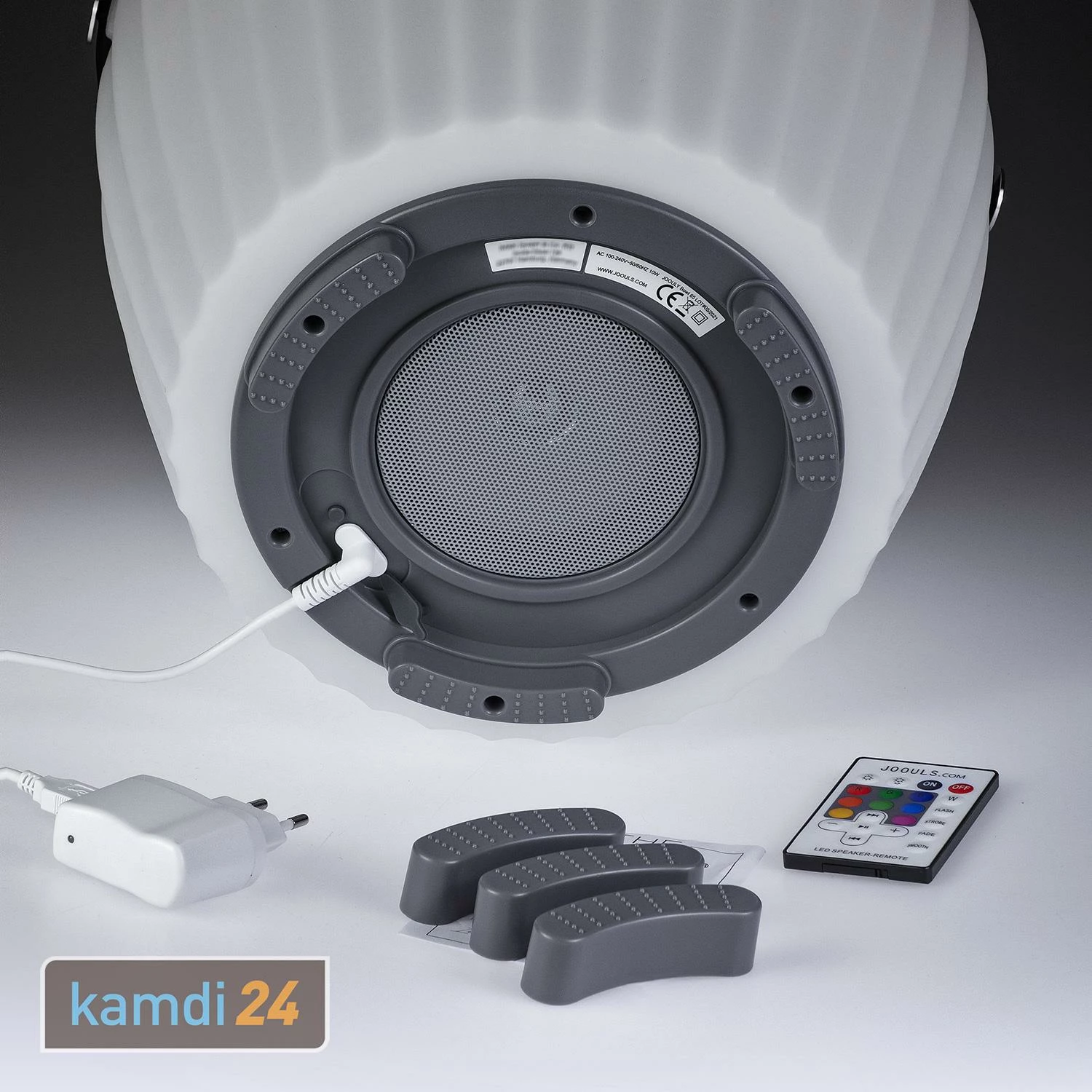 JOOULS The JOOULY Bowl Getränkekühler Mit Bluetooth-Lautsprecher Und LED-Beleuchtung - Rippenstruktur 8 JOOULS The JOOULY Bowl Getränkekühler Mit Bluetooth-Lautsprecher Und LED-Beleuchtung - Rippenstruktur – Bild 8