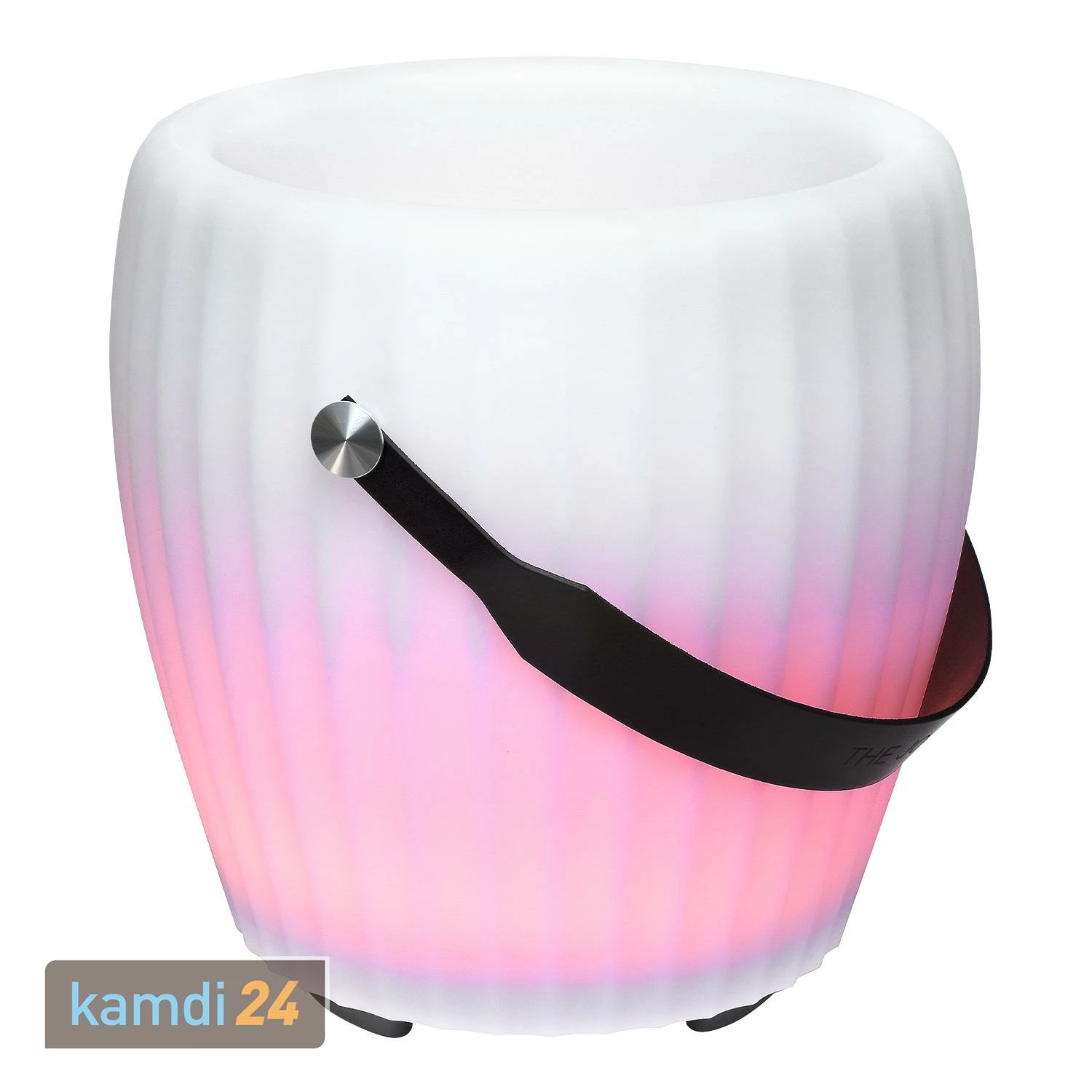 JOOULS The JOOULY Bowl Getränkekühler Mit Bluetooth-Lautsprecher Und LED-Beleuchtung - Rippenstruktur 1 JOOULS The JOOULY Bowl Getränkekühler Mit Bluetooth-Lautsprecher Und LED-Beleuchtung - Rippenstruktur