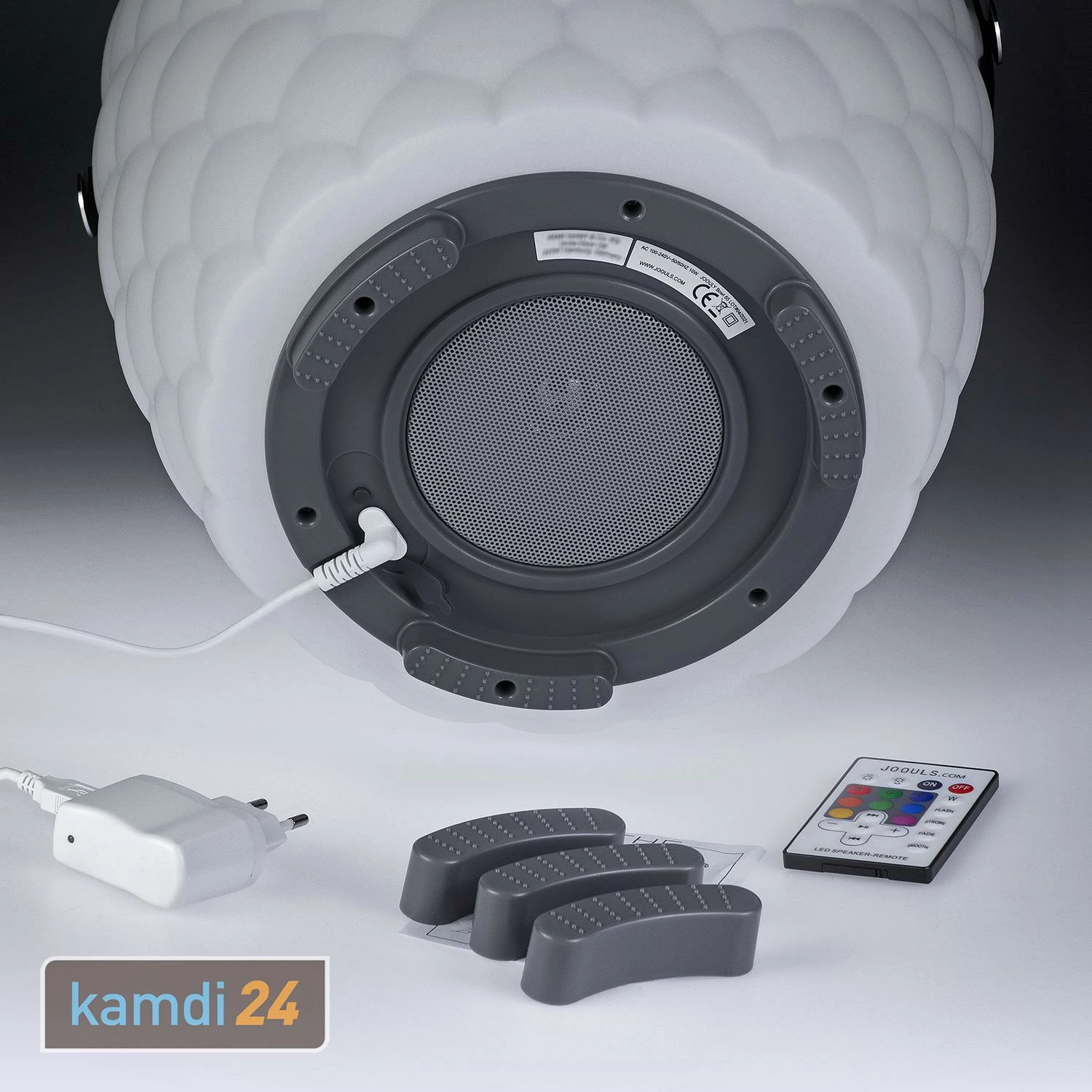 JOOULS The JOOULY Bowl Ltd. Getränkekühler Mit Bluetooth-Lautsprecher Und LED-Beleuchtung - Wabenstruktur 8 JOOULS The JOOULY Bowl Ltd. Getränkekühler Mit Bluetooth-Lautsprecher Und LED-Beleuchtung - Wabenstruktur – Bild 8