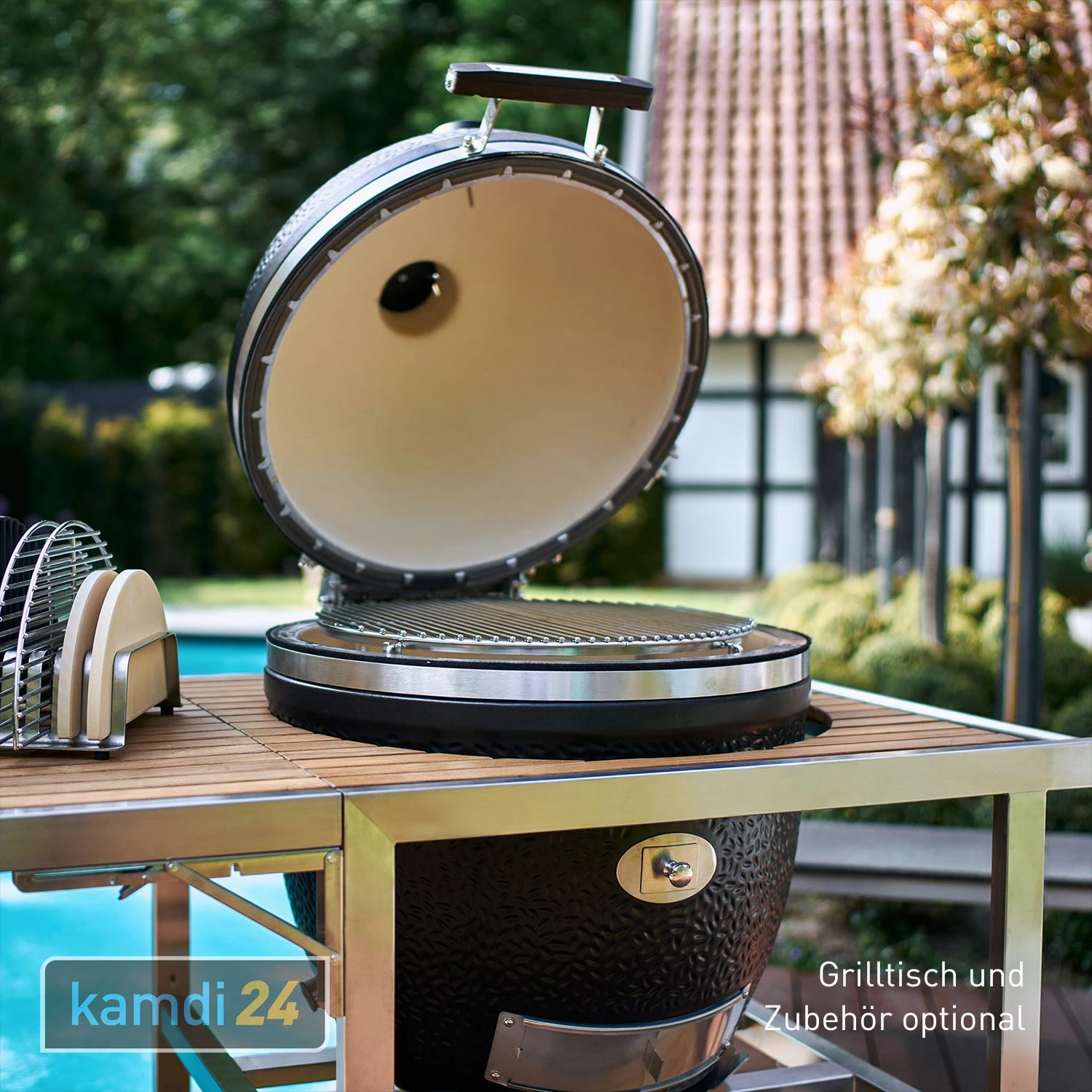 MONOLITH Avantgarde LeCHEF Keramikgrill Schwarz 11 MONOLITH Avantgarde LeCHEF Keramikgrill Schwarz – Bild 11