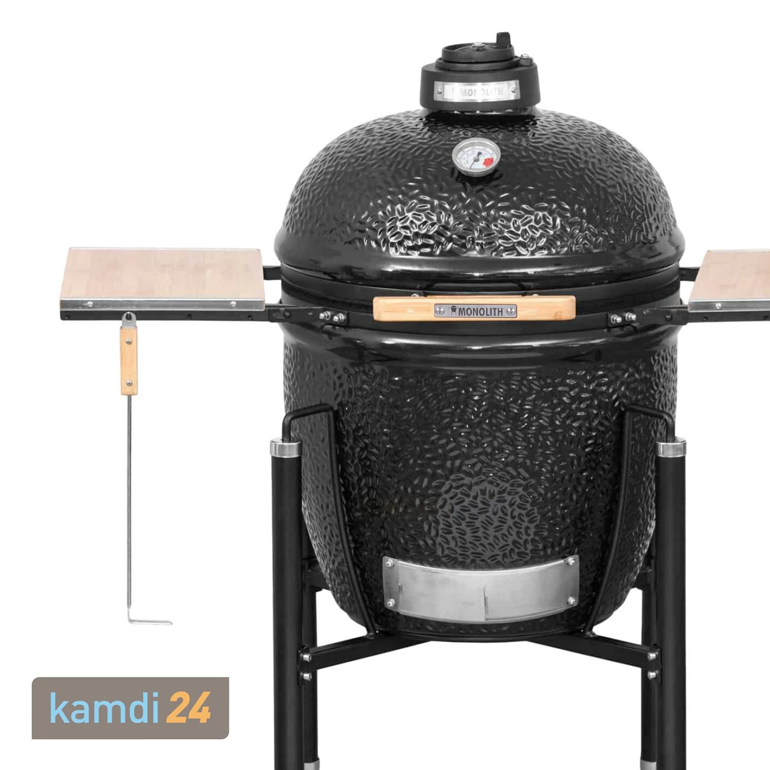 MONOLITH BASIC Keramikgrill Schwarz 2 MONOLITH BASIC Keramikgrill Schwarz – Bild 2