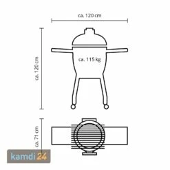 MONOLITH BASIC Keramikgrill Schwarz 14 MONOLITH BASIC Keramikgrill Schwarz -WEBER Verkäufe monolith basic keramikgrill schwarz m 6