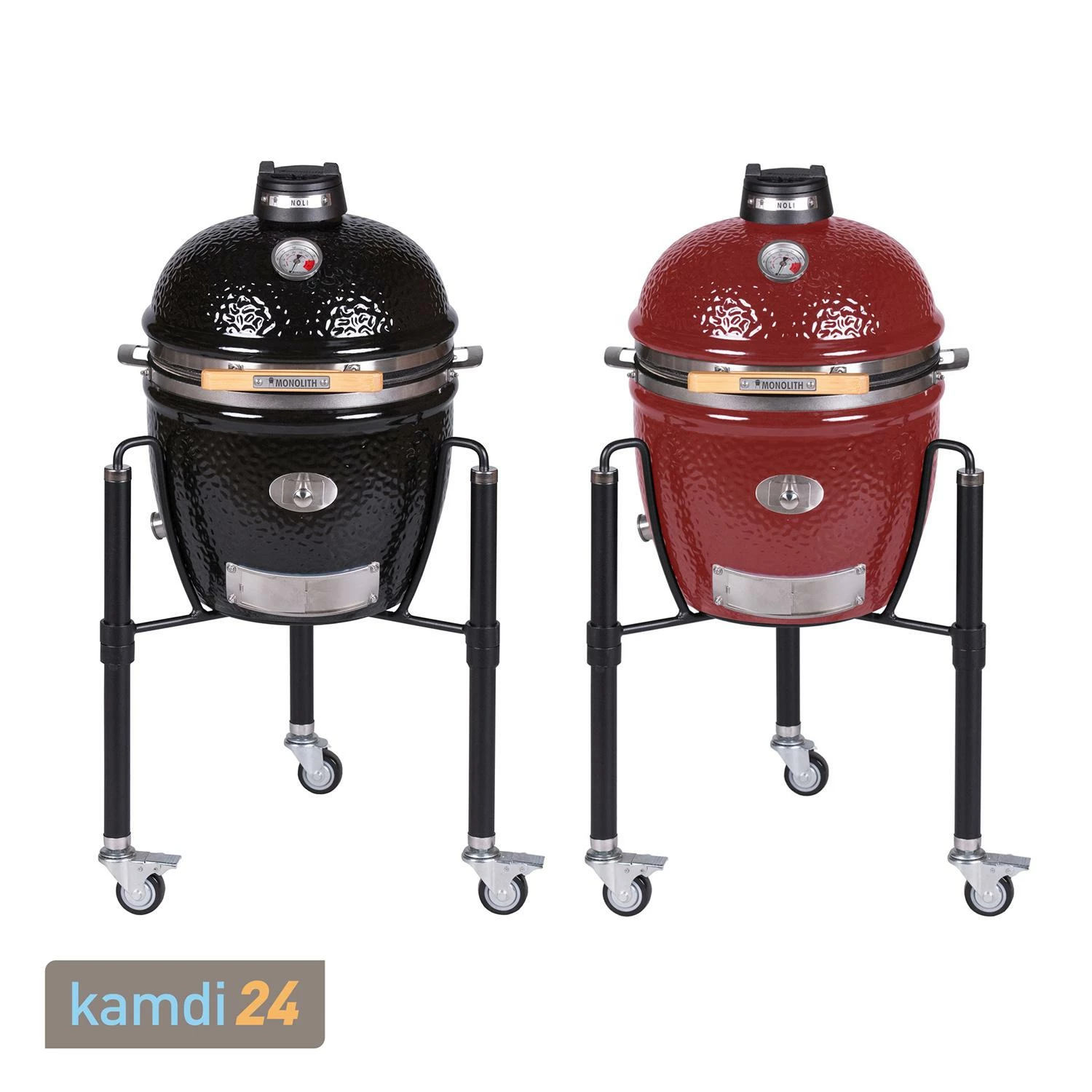 MONOLITH JUNIOR Keramikgrill PRO-Serie 2.0 Rot Mit Gestell 5 MONOLITH JUNIOR Keramikgrill PRO-Serie 2.0 Rot Mit Gestell – Bild 5