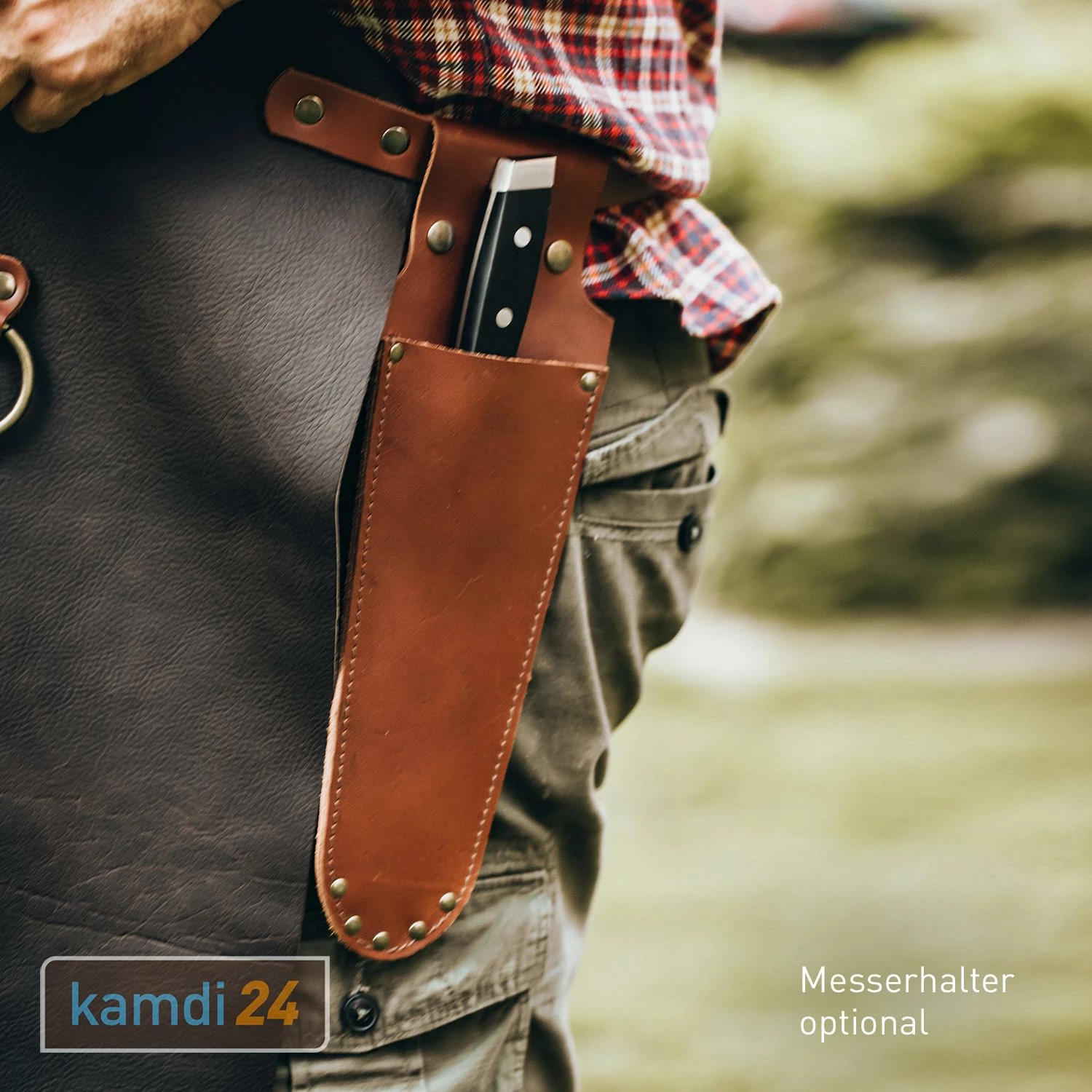 MONOLITH Lederschürze Größe L 6 MONOLITH Lederschürze Größe L – Bild 6