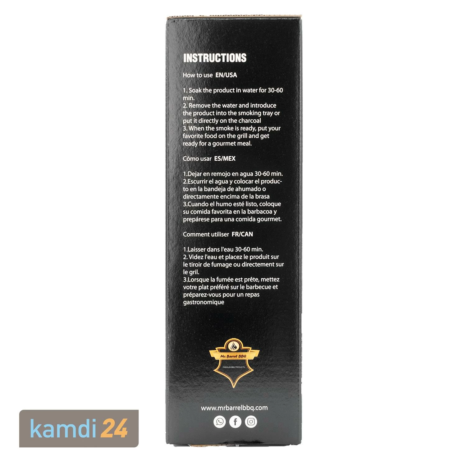 Mr. Barrel BBQ Chunks L Red Wine, 1,35 Kg 3 Mr. Barrel BBQ Chunks L Red Wine, 1,35 Kg – Bild 3