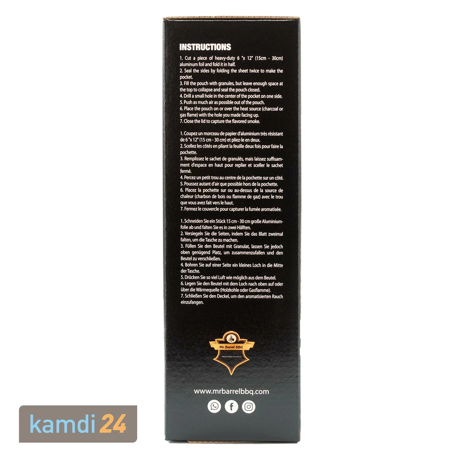 Mr. Barrel BBQ Smoking Pellets L Almond, 2 Kg 2 Mr. Barrel BBQ Smoking Pellets L Almond, 2 Kg – Bild 2