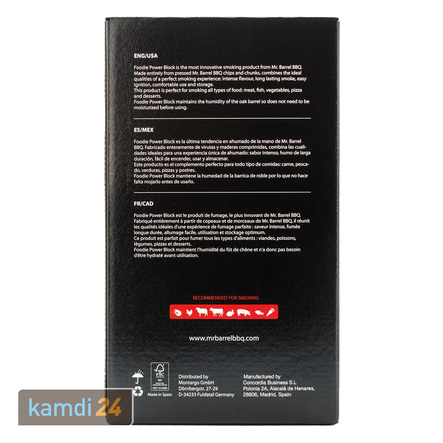 Mr. Barrel BBQ Smoking Pellets L Almond, 2 Kg 4 Mr. Barrel BBQ Smoking Pellets L Almond, 2 Kg – Bild 4