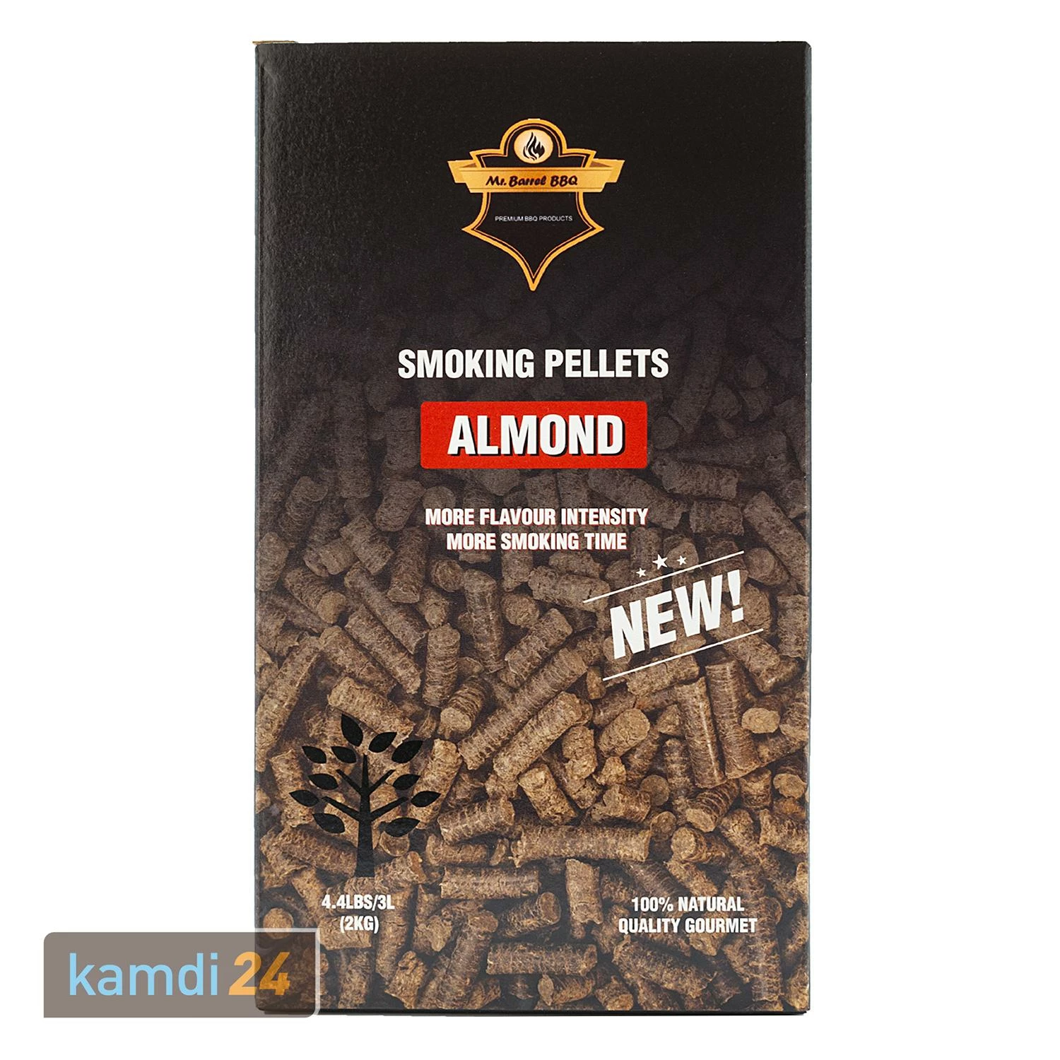 Mr. Barrel BBQ Smoking Pellets L Almond, 2 Kg 1 Mr. Barrel BBQ Smoking Pellets L Almond, 2 Kg