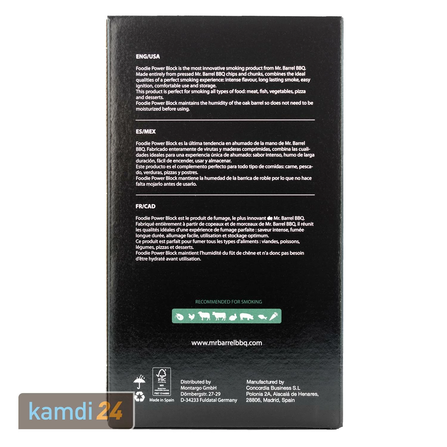 Mr. Barrel BBQ Smoking Pellets L Olive, 2 Kg 4 Mr. Barrel BBQ Smoking Pellets L Olive, 2 Kg – Bild 4