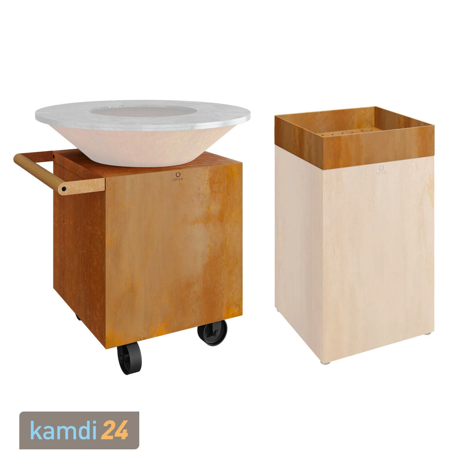 OFYR Classic Corten 100 Grill & Feuerstelle Upgrade-Set Zum PRO Mit Feuer-/Pflanzenaufsatz 3 OFYR Classic Corten 100 Grill & Feuerstelle Upgrade-Set Zum PRO Mit Feuer-/Pflanzenaufsatz – Bild 3