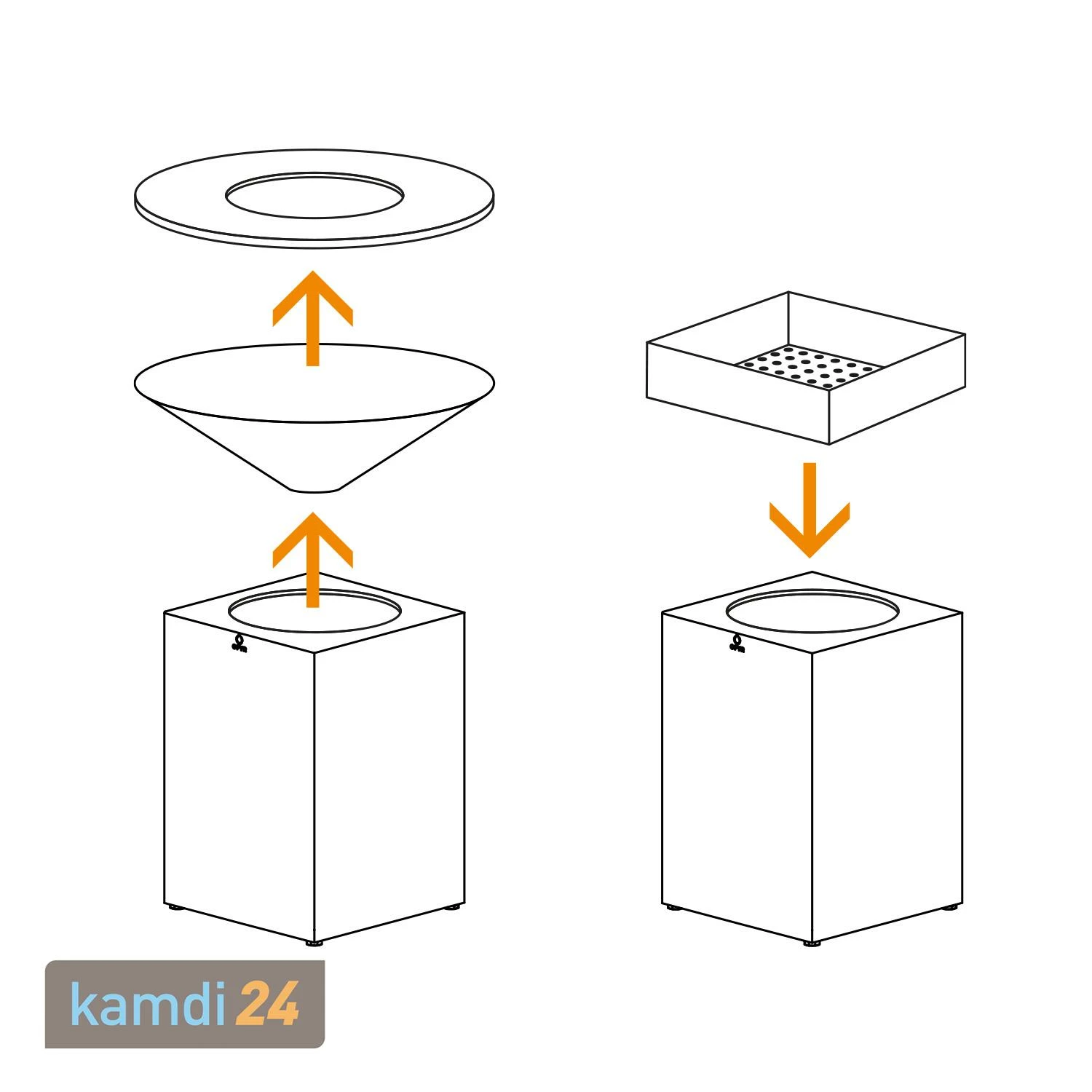 OFYR Classic Corten 100 Grill & Feuerstelle Upgrade-Set Zum PRO Mit Feuer-/Pflanzenaufsatz 7 OFYR Classic Corten 100 Grill & Feuerstelle Upgrade-Set Zum PRO Mit Feuer-/Pflanzenaufsatz – Bild 7