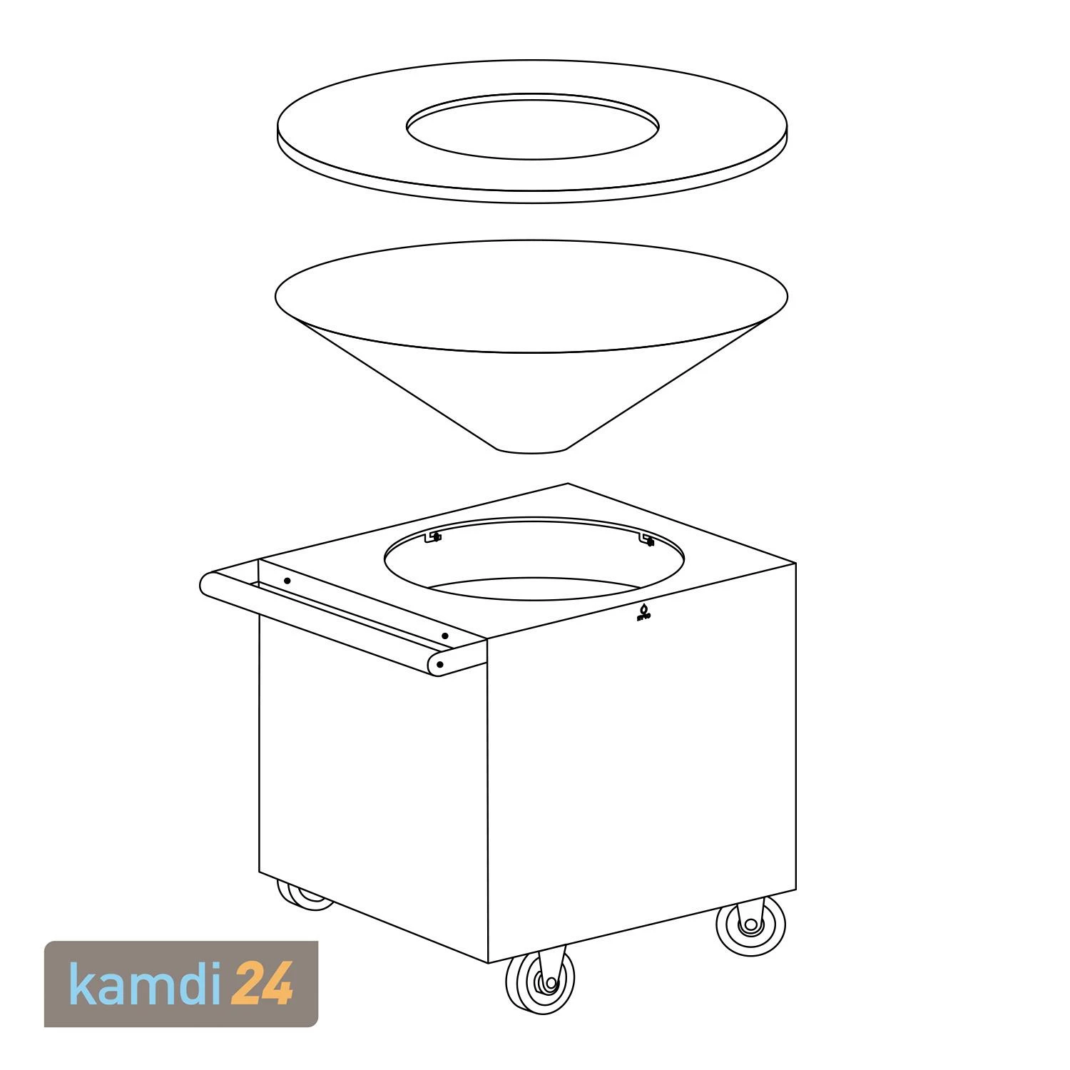 OFYR Classic Corten 100 PRO Grill & Feuerstelle 12 OFYR Classic Corten 100 PRO Grill & Feuerstelle – Bild 12