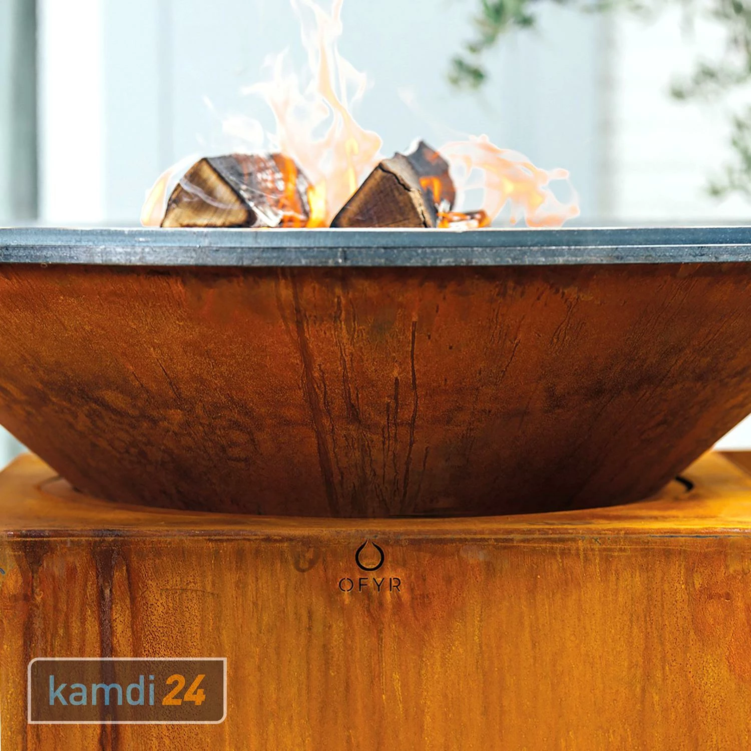 OFYR Classic Corten 100 PRO Grill & Feuerstelle 3 OFYR Classic Corten 100 PRO Grill & Feuerstelle – Bild 3