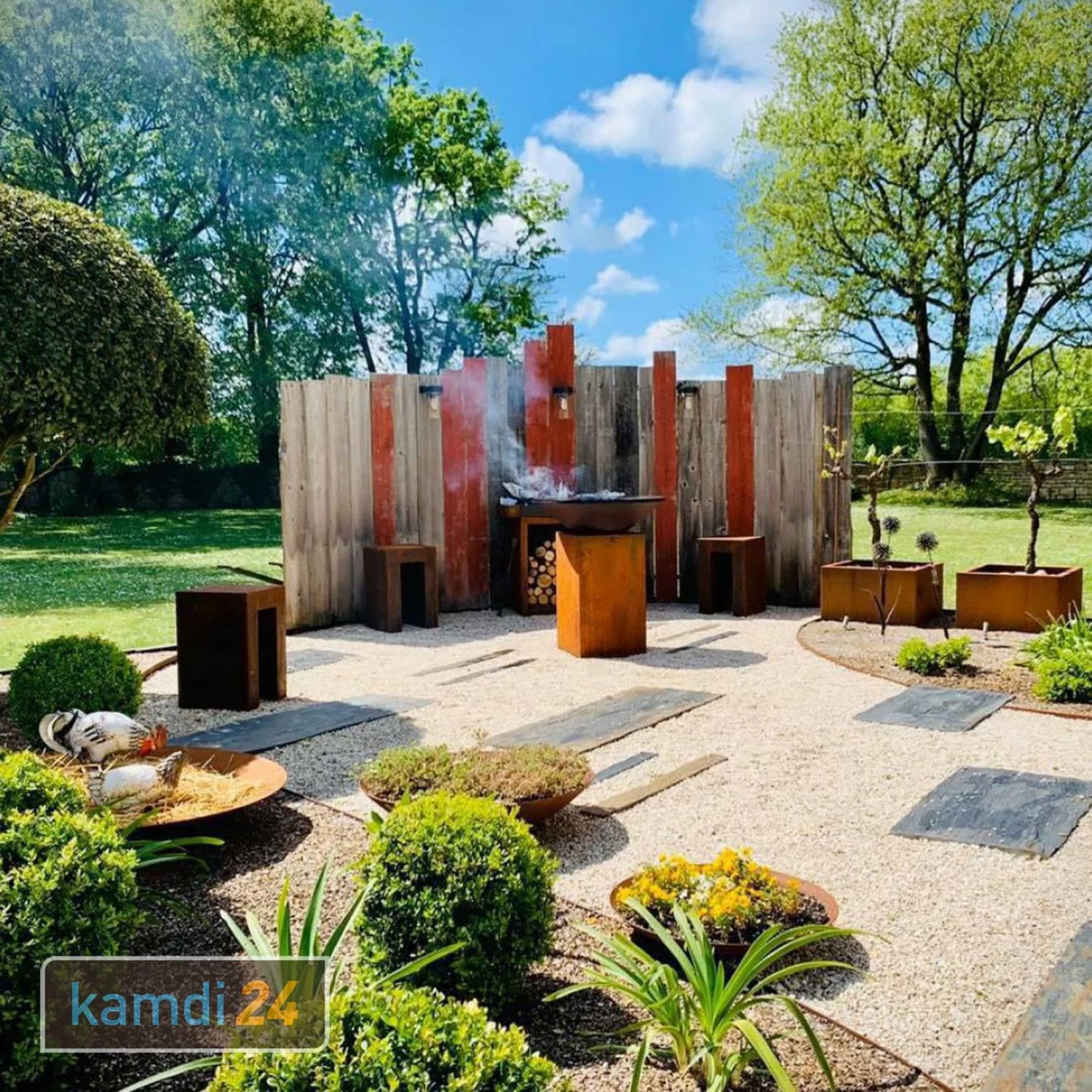 OFYR Classic Corten 85 Grill & Feuerstelle 10 OFYR Classic Corten 85 Grill & Feuerstelle – Bild 10