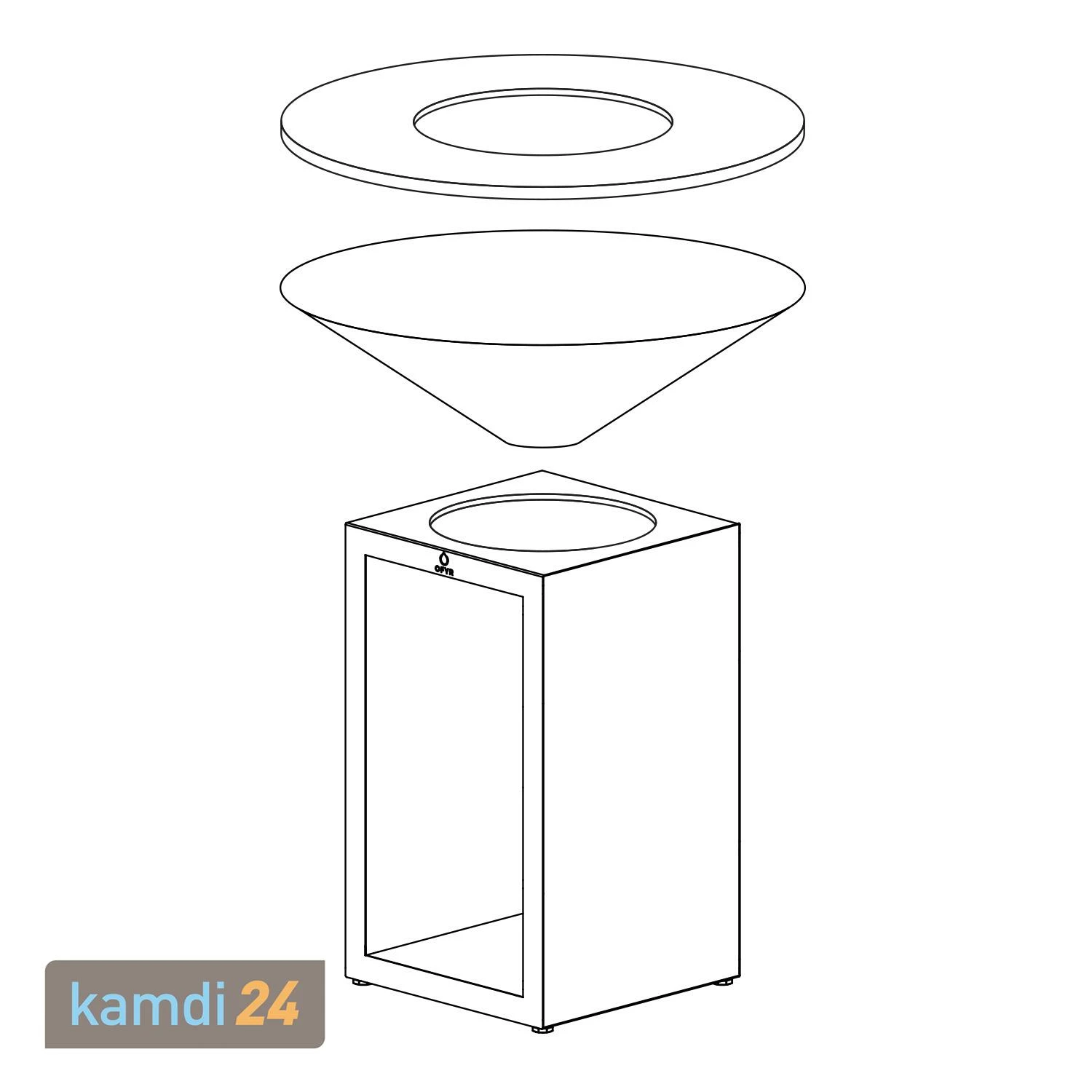 OFYR Classic Storage Black 85 Grill & Feuerstelle 12 OFYR Classic Storage Black 85 Grill & Feuerstelle – Bild 12