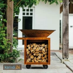 OFYR Classic Storage Corten 100 PRO Grill & Feuerstelle -WEBER Verkäufe ofyr classic storage corten 100 pro grill feuerstelle 22211 m 3