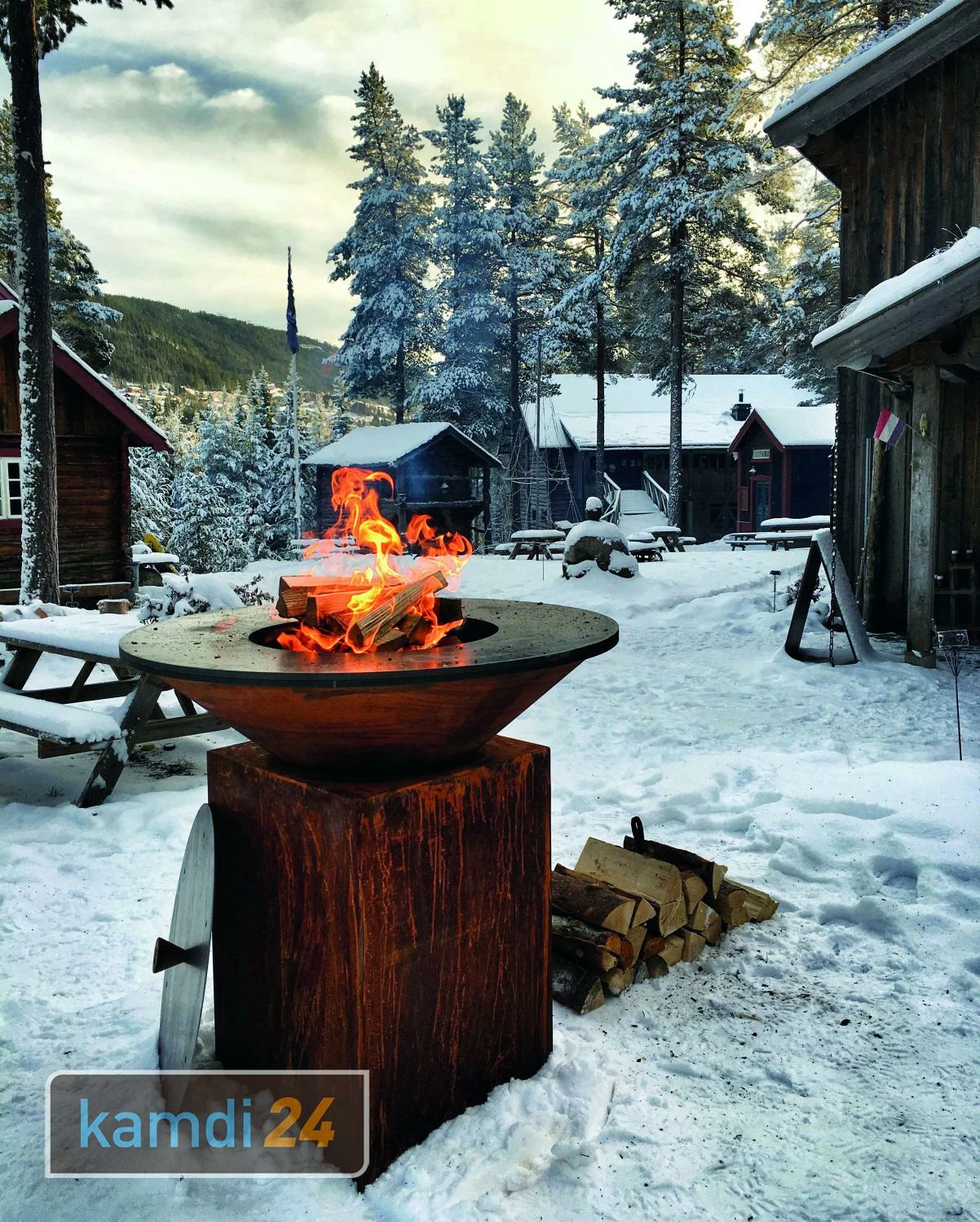 OFYR Deckel-Set Lösch- Und Softschutzdeckel Schwarz Für 100-er Grill & Feuerstelle 7 OFYR Deckel-Set Lösch- Und Softschutzdeckel Schwarz Für 100-er Grill & Feuerstelle – Bild 7