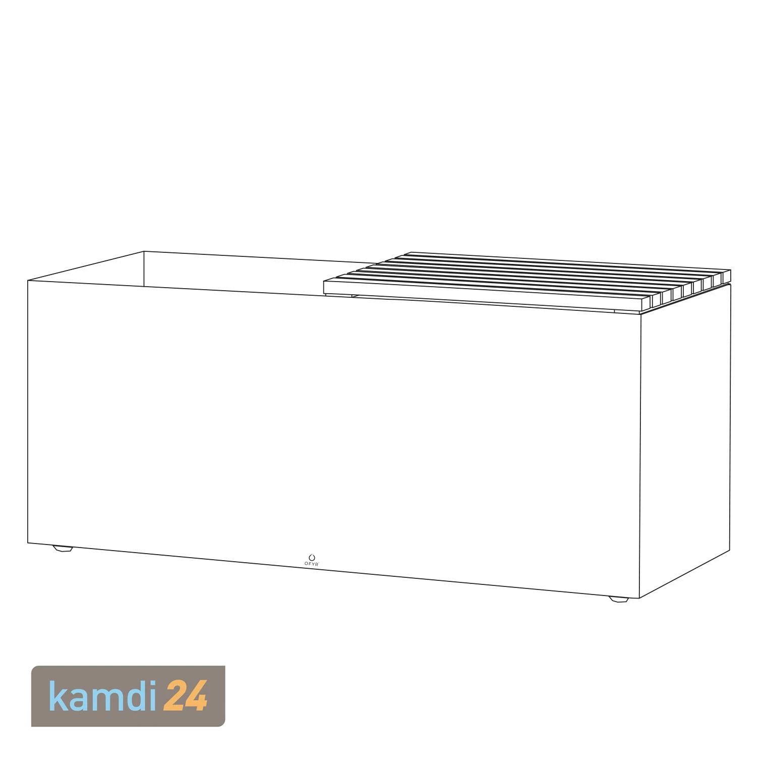 OFYR Gartenbank Corten Mit Pflanzenschale 5 OFYR Gartenbank Corten Mit Pflanzenschale – Bild 5