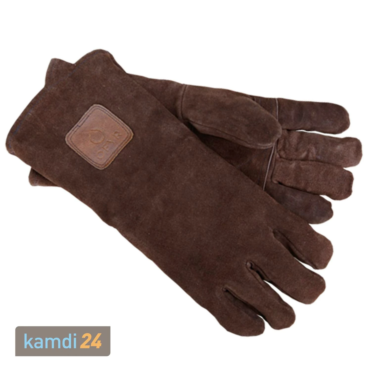 OFYR Grillhandschuhe Wildleder Braun 1 OFYR Grillhandschuhe Wildleder Braun