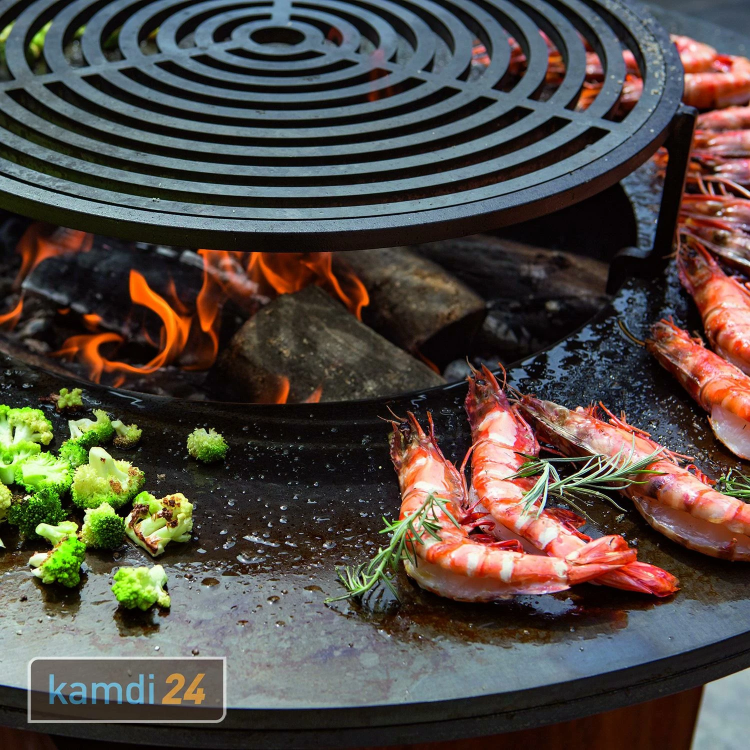 OFYR Grillrost Stahl Schwarz Für 100-er Grill & Feuerstelle 2 OFYR Grillrost Stahl Schwarz Für 100-er Grill & Feuerstelle – Bild 2