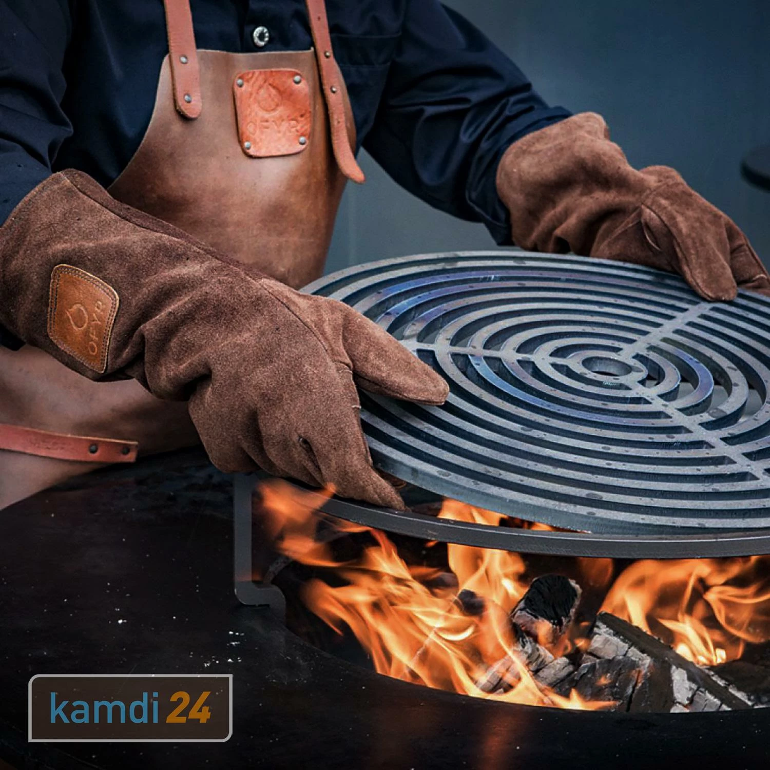 OFYR Grillrost Stahl Schwarz Für 100-er Grill & Feuerstelle 5 OFYR Grillrost Stahl Schwarz Für 100-er Grill & Feuerstelle – Bild 5