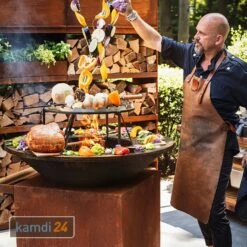 OFYR Grillschürze Leder Braun -WEBER Verkäufe ofyr grillschuerze leder braun 22303 m 5