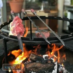 OFYR Grillspieße-Set Für 100-er Grill & Feuerstelle 9 OFYR Grillspieße-Set Für 100-er Grill & Feuerstelle -WEBER Verkäufe ofyr grillspiesse set fuer 100 er grill feuerstelle m 3