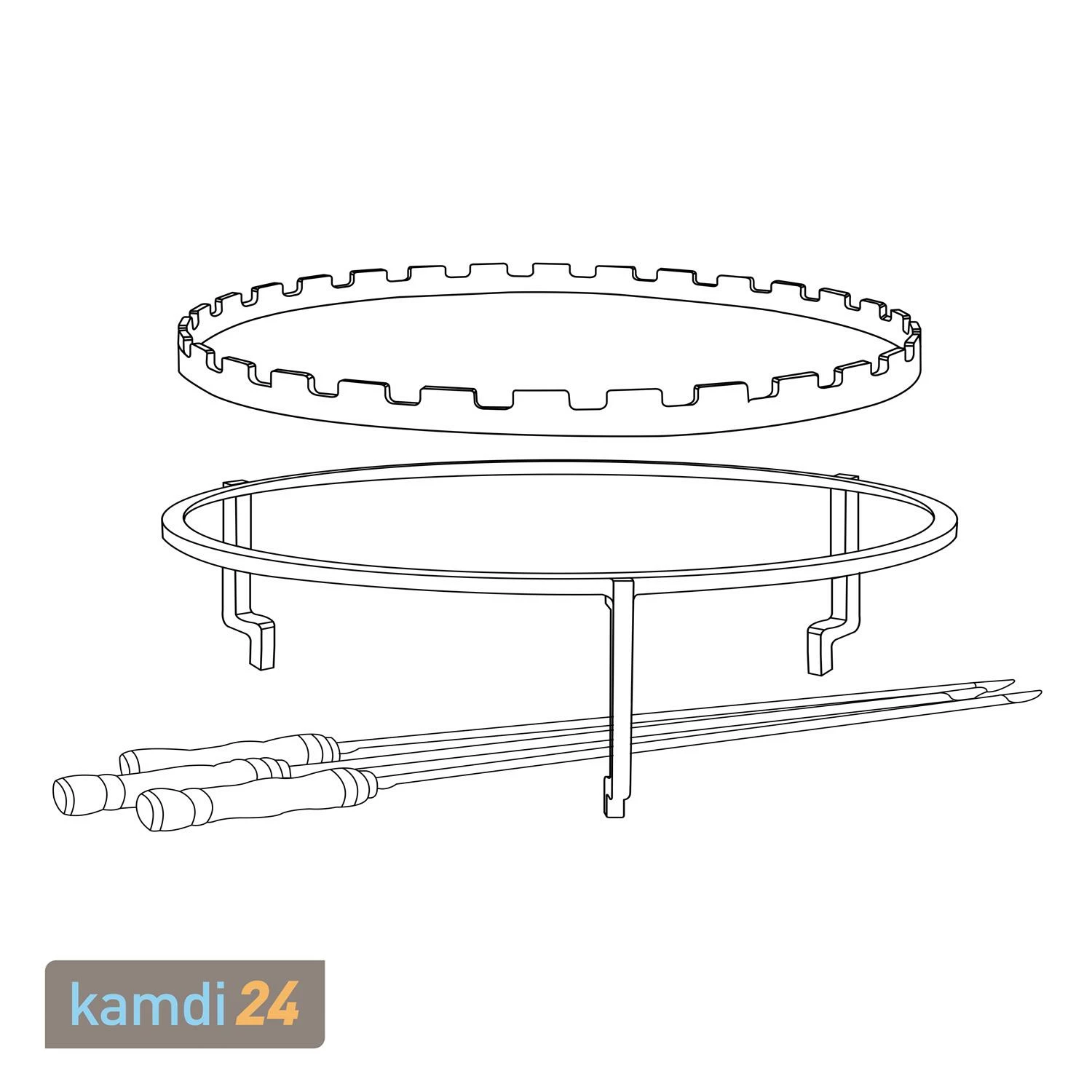 OFYR Grillspieße-Set Für 100-er Grill & Feuerstelle 6 OFYR Grillspieße-Set Für 100-er Grill & Feuerstelle – Bild 6