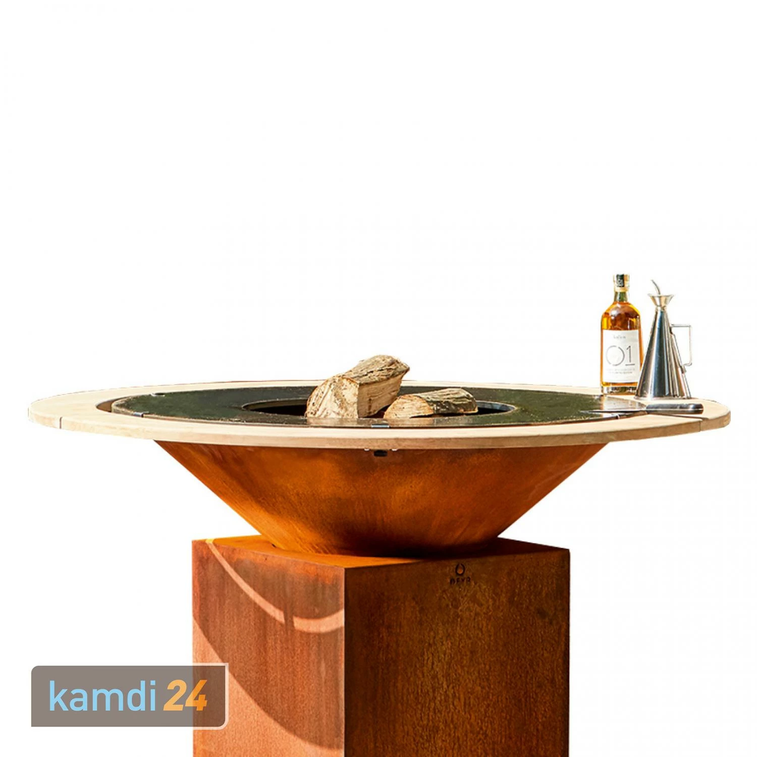 OFYR Hitzeschutzring Teakholz Für 100-er Grill & Feuerstelle 1 OFYR Hitzeschutzring Teakholz Für 100-er Grill & Feuerstelle