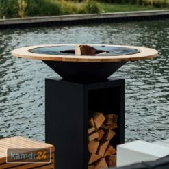 OFYR Hitzeschutzring Teakholz Für 85-er Grill & Feuerstelle -WEBER Verkäufe ofyr hitzeschutzring teakholz fuer 85 er grill feuerstelle 22369 m 5