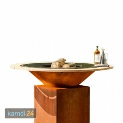 OFYR Hitzeschutzring Teakholz Für 85-er Grill & Feuerstelle