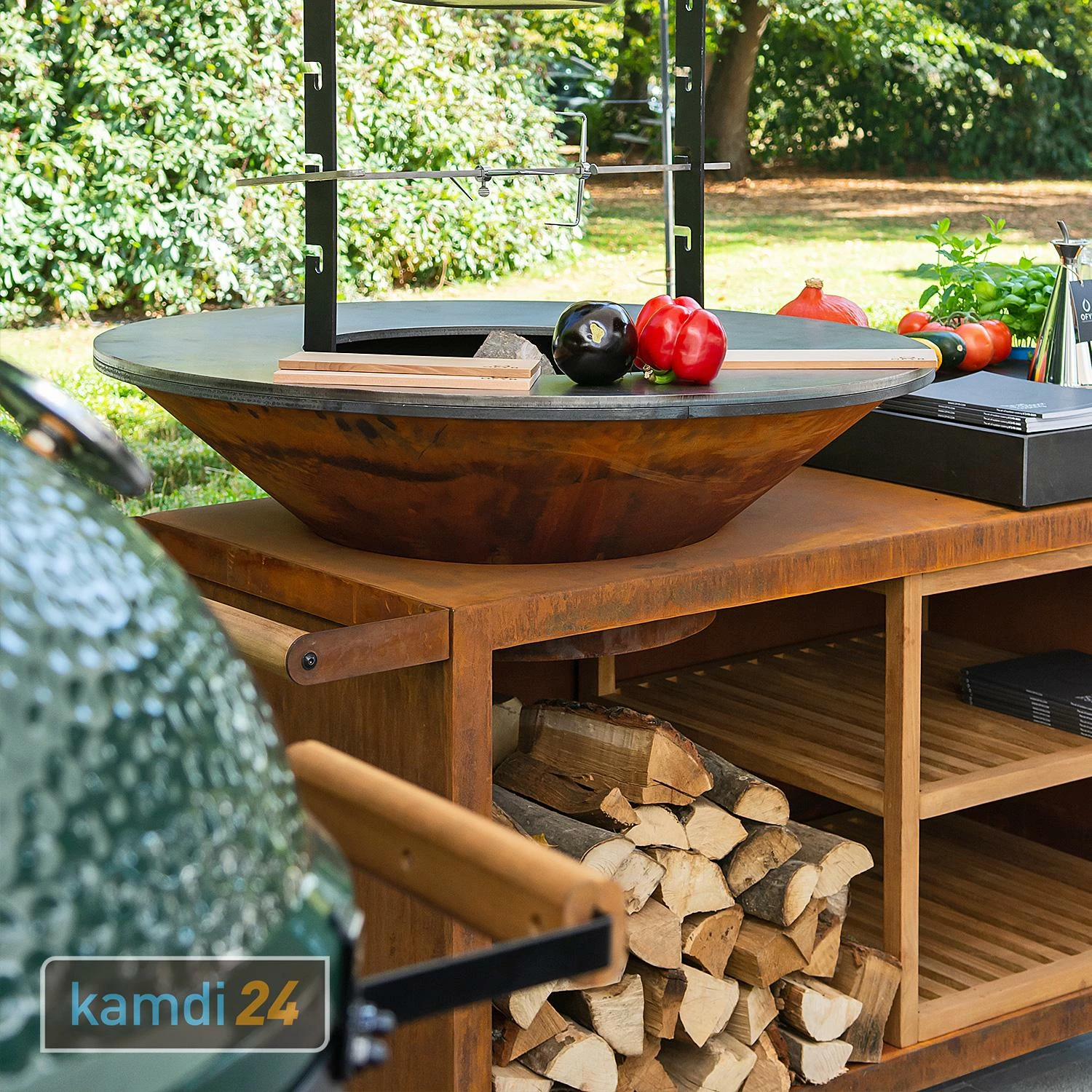 OFYR Holzeinsatz Für Sockel PRO Teakholz Mittel 3 OFYR Holzeinsatz Für Sockel PRO Teakholz Mittel – Bild 3