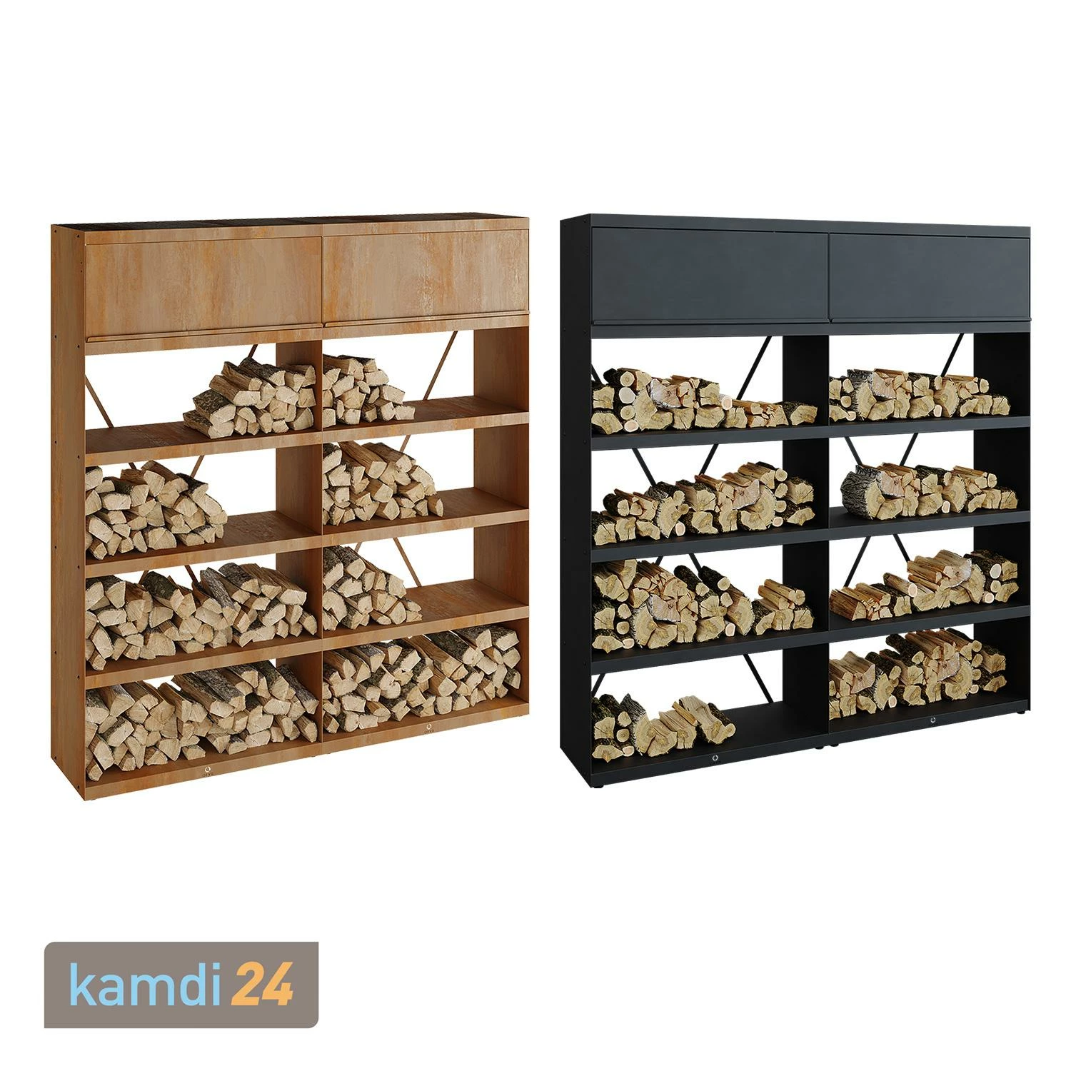 OFYR Holzregal Black 200 2 OFYR Holzregal Black 200 – Bild 2