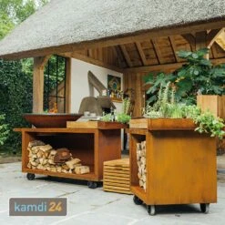 OFYR Island Corten 100 PRO Grill & Feuerstelle Mit Arbeitsplatte Teakholz 14 OFYR Island Corten 100 PRO Grill & Feuerstelle Mit Arbeitsplatte Teakholz -WEBER Verkäufe ofyr island corten 100 pro grill feuerstelle mit arbeitsplatte teakholz 22241 m 2