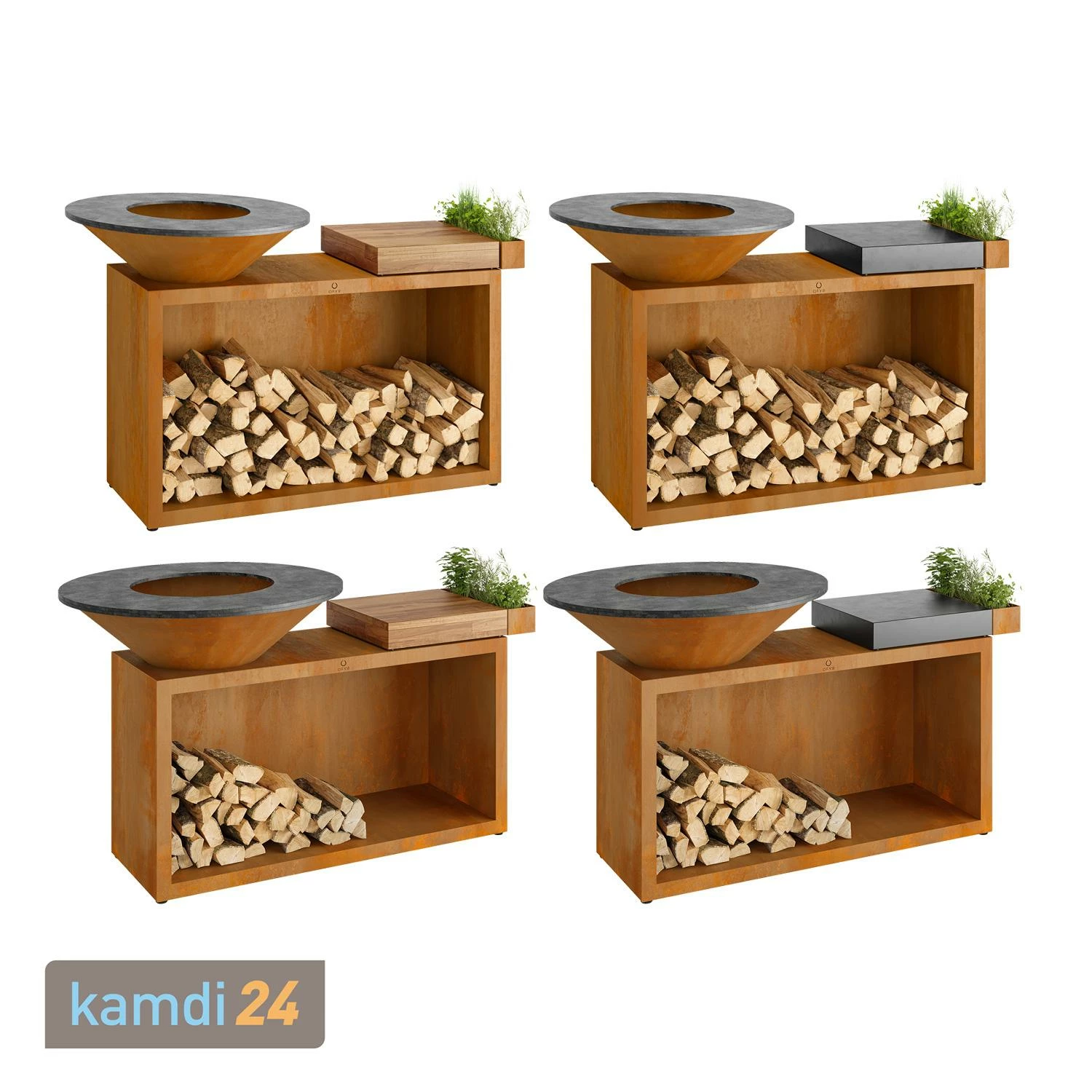 OFYR Island Corten 85 Grill & Feuerstelle Mit Arbeitsplatte Keramik 11 OFYR Island Corten 85 Grill & Feuerstelle Mit Arbeitsplatte Keramik – Bild 11